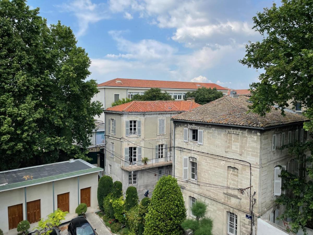 L'Atypique - T3 Grande Terrasse, Bbq Vue Et Cheminee Apartment Avignon Bagian luar foto